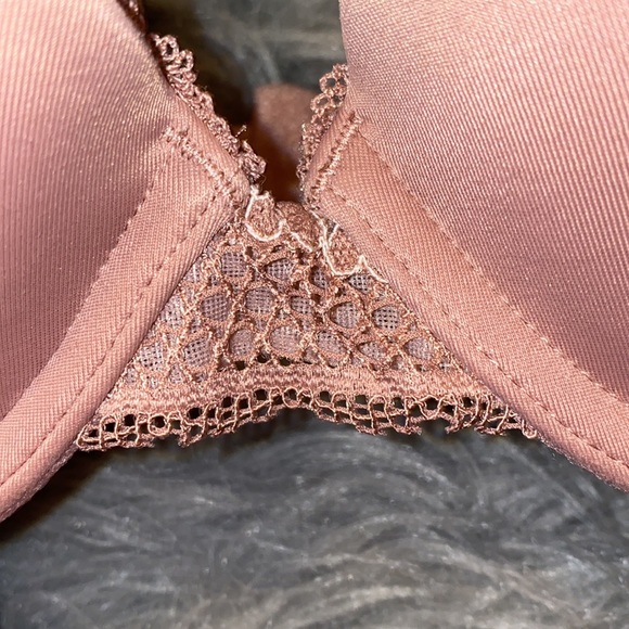 Plunge Push-Up Bra - Mauve 32A - Picture 5 of 9